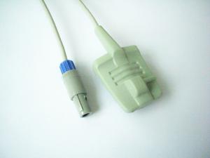 China ZonDan 6pin adult soft tip spo2 sensor factory