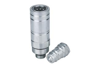 China Hydraulic Push Pull Coupling KZAF Series for ISO A Interchange Agriculture factory