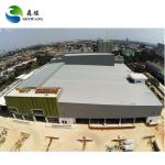Prefabricated Steel Structure Warehouse Galvanized / Painted Steel Farm Building