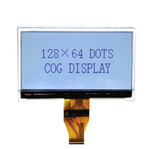 China Custom 128x64 Graphic Low Power Monochrome LCD COG LCD Display Module With Backlight on sale China Custom 128x64 Graphic Low Power Monochrome LCD COG LCD Display Module With Backlight on sale