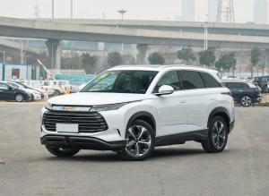 China Buy In Stock Chinese Export Fast Ship BYD EV Car Frigate Hybrid SUV Gasoline Petrol Fuel New Car factory