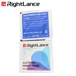 China 1KG 5ml 6CM Cleaning Alcohol Prep Pads 70 Isopropyl Alcohol factory