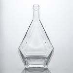 Glass Bottle Packaging for Liquor Brandy Vodka Whisky Gin Rum 700ml 750ml Custom
