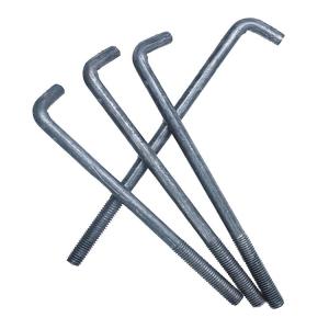 China Strong Capacity Silver Embedded Parts L-Shaped Hot-Dip Galvanized Welding Plate factory