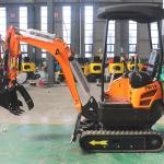 ISO9001 Mini Digger Excavator Small Hydraulic Transmission Mini Excavator
