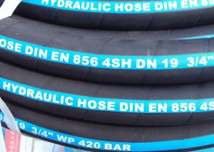 China ID 3 / 4&quot; ~ 2&quot; Very High Pressure 4 Wire Hydraulic Hose EN 856 4SH factory