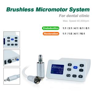 China 40000rpm Dental LED Illumination Brushless Electric Micro Motor unit factory