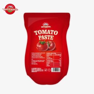 China 140g Sweet And Sour Tomato Paste Stand-Up Sachet, Purity Between 22% To 30% factory