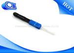 SC UPC Fiber Optic Hot Melt Quick Connector Blue Optical Fiber Fast Connector /