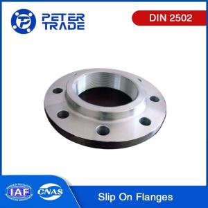 China DIN 2502 PN16 SOFF Flange Slip On Flat Face Flange FF DN10-DN2000 For Wastewater Treatment Application factory