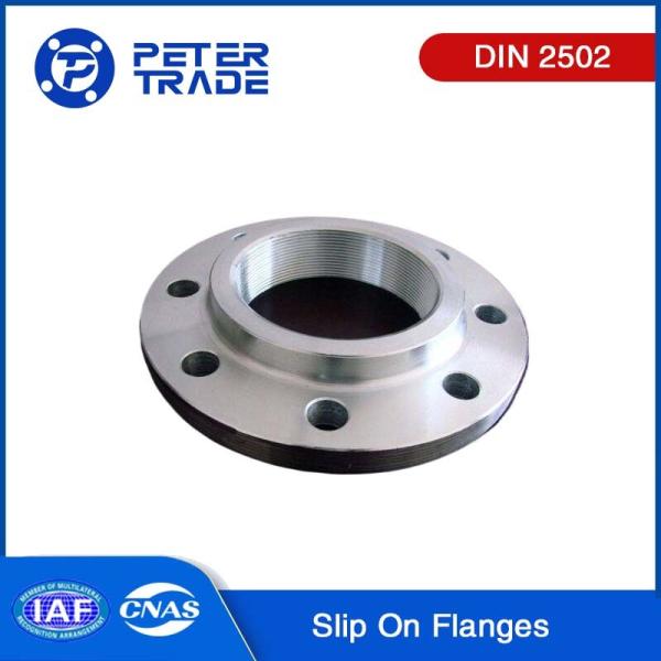 DIN 2502 PN16 SOFF Flange Slip On Flat Face Flange FF DN10-DN2000 For Wastewater