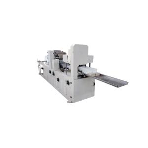 China Table Foldable Kraft Paper Winding Machine , 600 Line/Min Tissue Napkin Machine factory