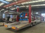 Car Truck Trailer Vehicle Carrier Semi Trailers Hydraulic Floor SUV Carrier