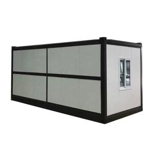 China Aluminum Window Prefab House Modular Folding Container House for Technical Support Online factory