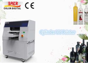 China High Resolution Cylindrical UV Bottle Printer Eco-friendly Ink Printer factory