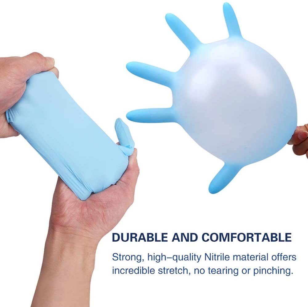 9 Inch Powder Free Disposable Medical Nitrile Gloves