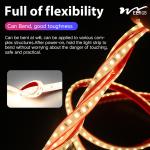 12V 24V IP68 Waterproof Outdoor LED Strip Lights 120leds/M LED Night Light