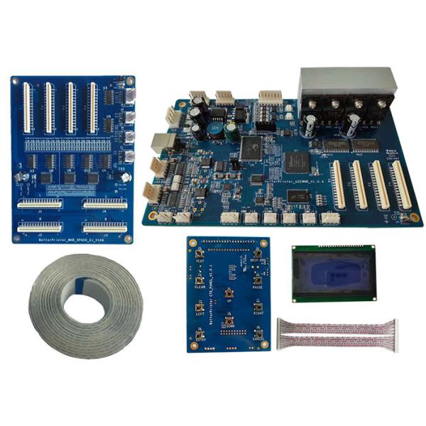 China BetterPrinter 2 Head 4 Head XP600 Printhead Printer Board Inkjet Printer System USB2.0 Flatwire Printer Board factory