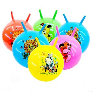 China Nontoxic Large Bouncy Balls With Handles factory