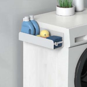 China Iron Magnetic Washing Machine Organizing Rack Wall Mounted Multifunctional factory