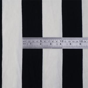 China Skin-Friendly Comfortable And Smooth Striped Knit Fabric For Casual Wear factory