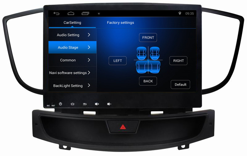 Ouchuangbo car audio gps navigation media kit for Wuling Baojun 730 2016 support USB SWC AUX wifi android 8.1