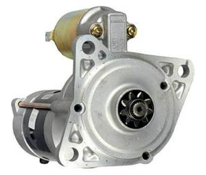 China 24V 9T Auto Starter Motor , 3.2 KW One Wire Alternator 13.5mm ID Unthreaded factory