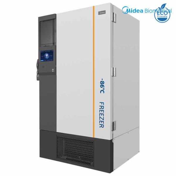 China MD-86L818BS Fixed Frequency Compressor Upright Cabinet -86L Medical Freezer for Lab Storage factory