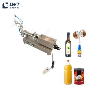 China Pure pneumatic floor-standing liquid filling machine factory