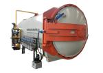 Water Cooling Carbon Fiber Composite Autoclave 220V / 380V With Vacuum System