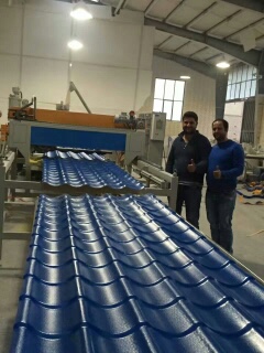 230 kW Power PVC Glaze Tile Extrusion Line for High Capacity Production 22000 KG