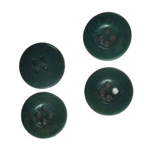 China Natural Corozo Buttons Environment Friendly And Sustainable Green Color For Shirt In 24L factory