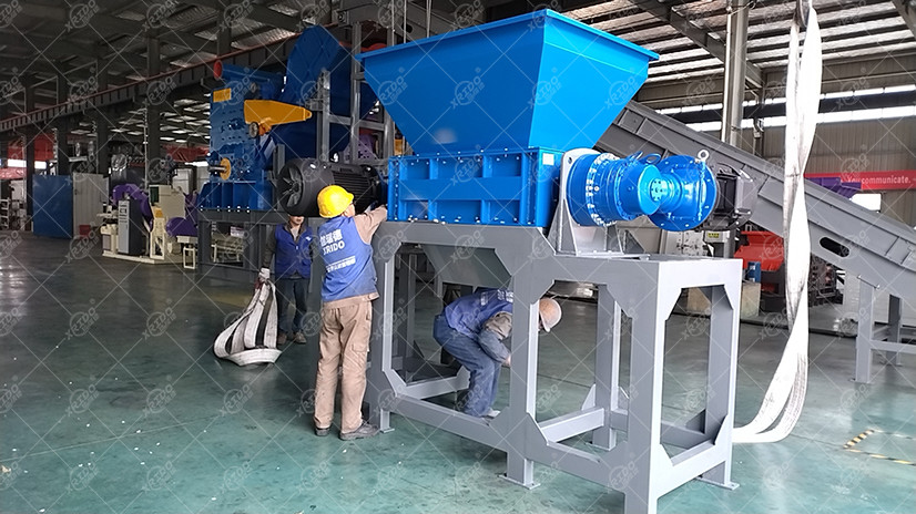 MRF Shredder Machines For Material Recovery Facilities Waste Shredder Machine MRF Plant Solid Waste Displose Machine