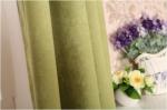 Polyester Fleece Black Out Window Curtain