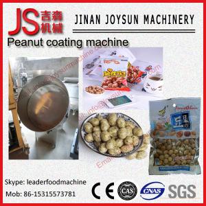 China Spiced Almond , Flavor Cashew Nut Peanut Coating Machine Electric factory