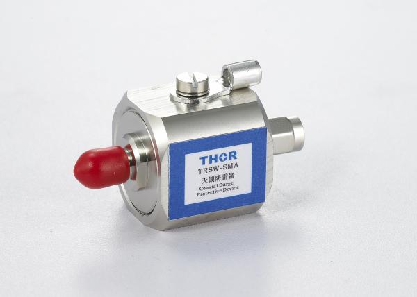 Coax Surge Arrester High Transmission Frequency , Tv Antenna Lightning