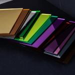 1mm Color Perspex Mirror Plastic Sheet Acrylic Mirror Sheet For Decoration