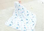 Infants 40S Pure Cotton 4 Layer Gauze Fabric For Newborn Clothes anti static