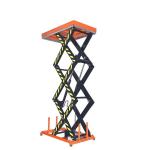 2T Double Scissor Lift Stationary Hydraulic Scissor Lift Table 2000KG