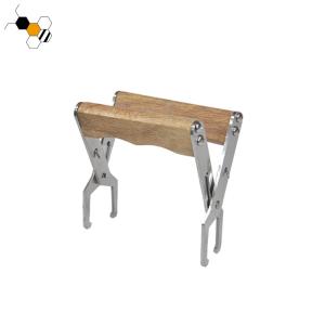 China Wood Handle Stainless Steel Beekeeping Beehive Frame Grip factory