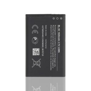 China Compatible Battery for Nokia BL-5C C2-01 1020mAh 2700 2610 3100 3120 3650 5130 6030 factory