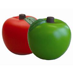 China New promotion gift creative product apple Stress Ball customed logo factory