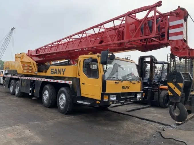 50 Ton STC500 / QY50C Original QY50C Sany Used Truck Mobile Crane