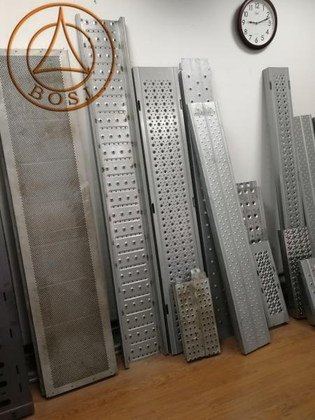 Construction Metal Scaffold Deck Perforated Board Walk Platform Roll Forming