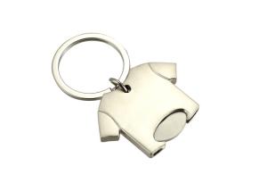 China Car Coin Keychain Heart Shape factory