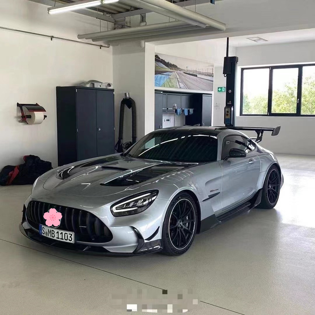 Auto Parts for Mercedes AMG GT GTC GTS Body Kit AMG GT Upgraded Black Series Style Front and Rear Bumper Spoiler Hood Body Kit