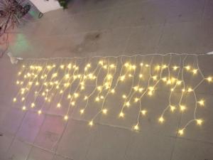 China outdoor led dripping icicle lights factory