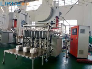 China 63TON Mitsubishi PLC Automatic Aluminum Pot Making Machine 35-68 Strokes/min factory