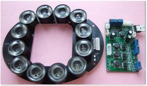 24W Infrared LED Boards For Constant Speed Dome Camera 12 LEDs