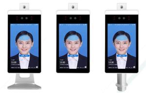 China Non Contact 8 Inch Facial Recognition Time Attendance System factory